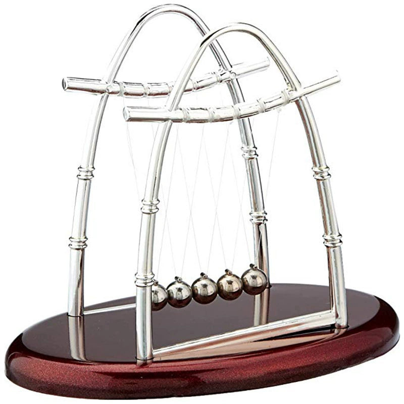 Sail-shaped Pendulum Ball Elliptical Newton's Cradle Creative Home Decoration Craft Gift Ornament