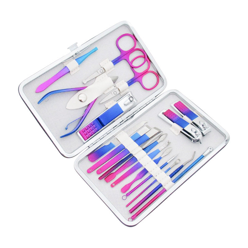 15 - Piece Professional Manicure Set - Gradient Series