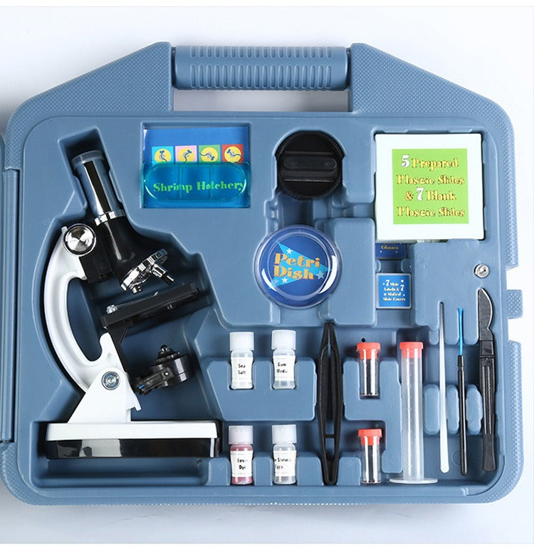 1200x Scientific Experiment High-Magnification Professional Biological Teaching Microscope