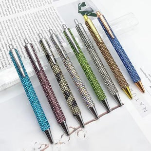 Diamond Pen Bling Metal Crystal Ballpoint Pen