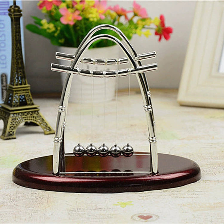 Sail-shaped Pendulum Ball Elliptical Newton's Cradle Creative Home Decoration Craft Gift Ornament