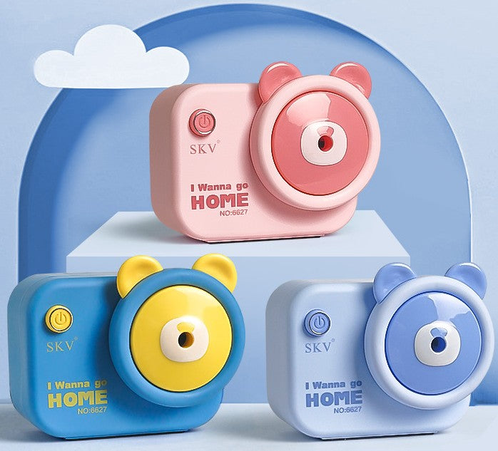 Automatic Pencil Sharpener Shaking Cartoon Camera