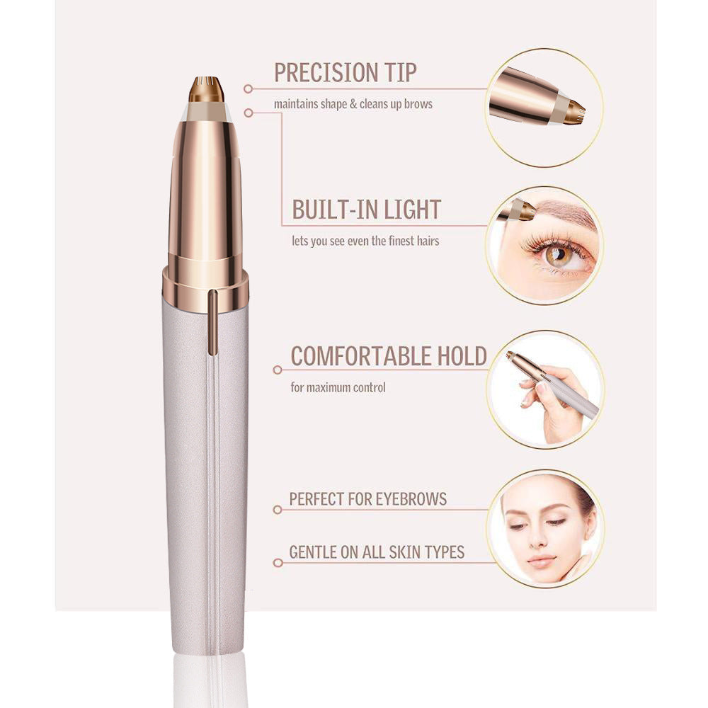 PrecisionFlow™ Lipstick Eyebrow Trimmer