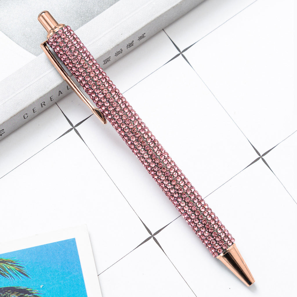 Diamond Pen Bling Metal Crystal Ballpoint Pen