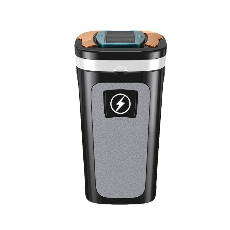 2 - in - 1 Car Ash Tray with Integrated Electric Lighter