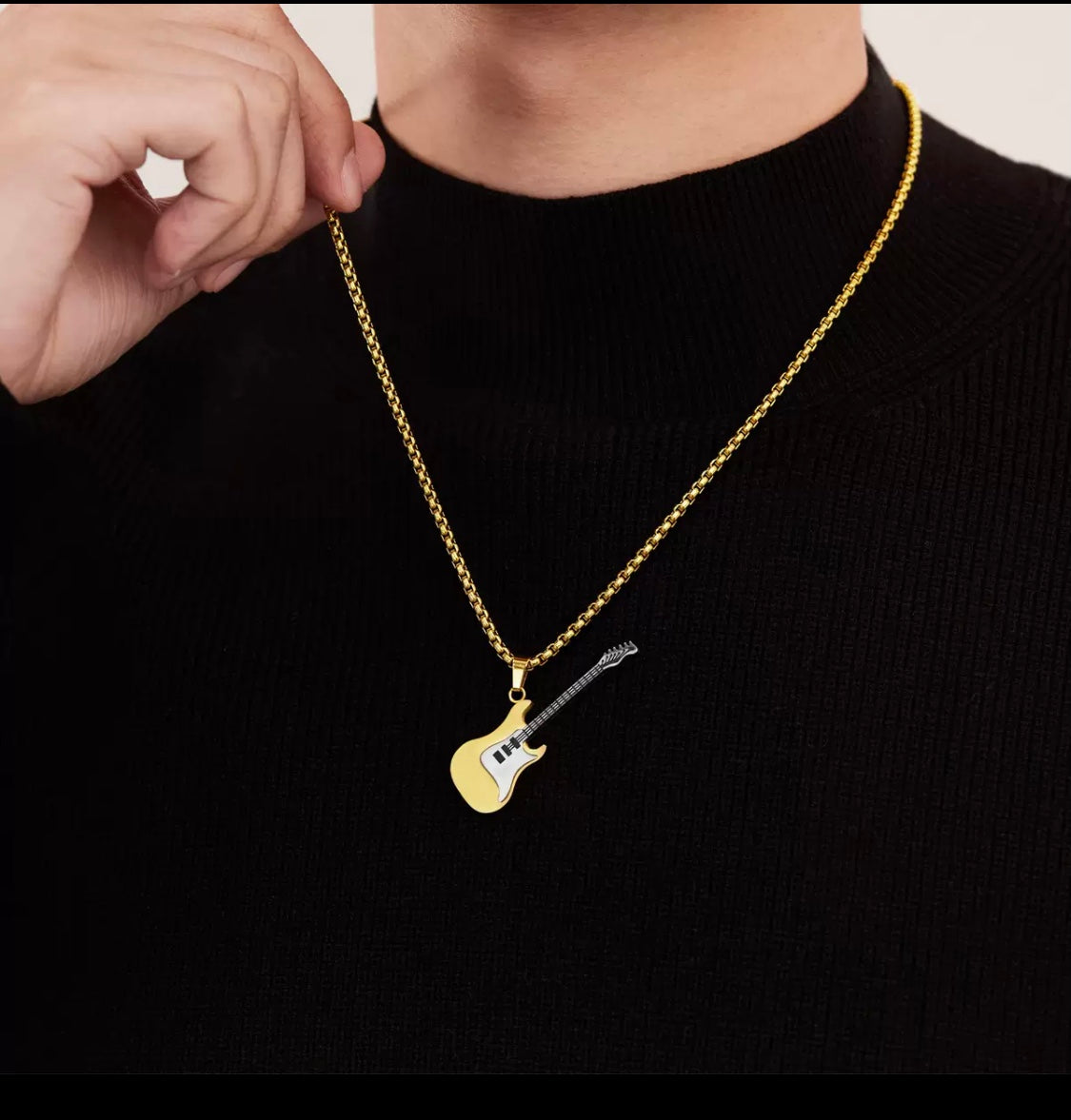 Guitar Necklace