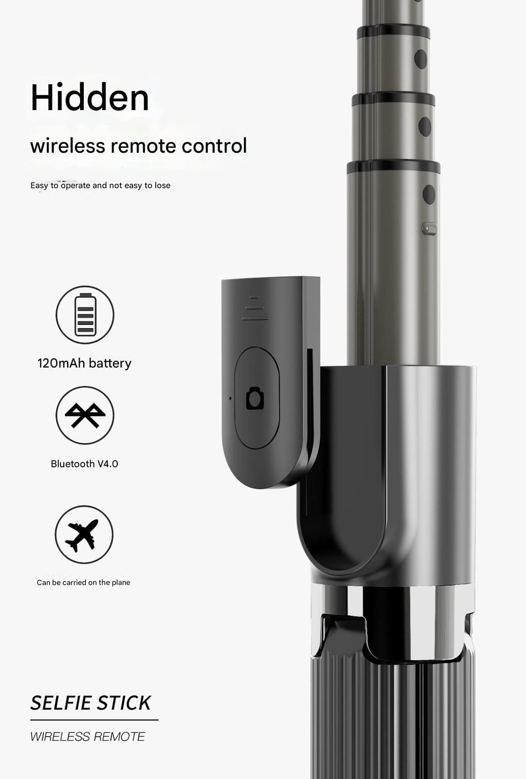 Mobile Phone Stabilizer Anti-Shake Handheld Tripod Selfie Stick Vertical Shooting Stable Shooting