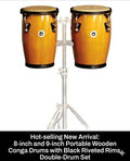 Conga - Double Drum Set  - 8-Inch and 9-Inch