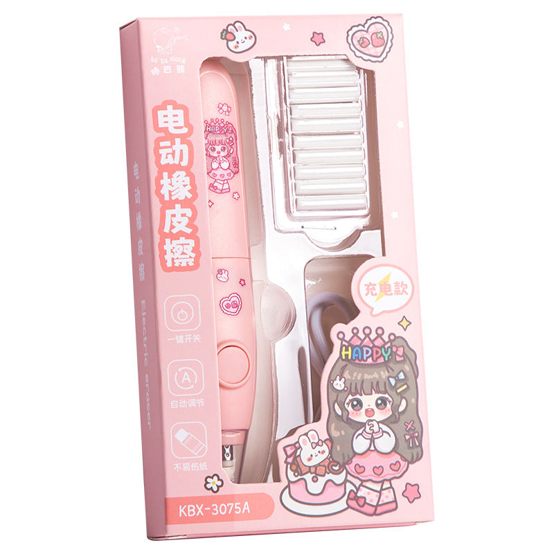 Electric Eraser Rechargeable Version, Cleans without Residue, Fully Automatic Eraser