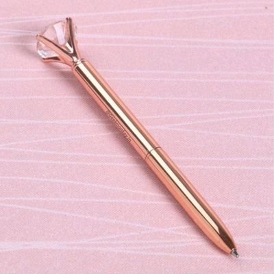 Diamond Pen with Big Crystal Pretty Glitter Ballpoint Pen