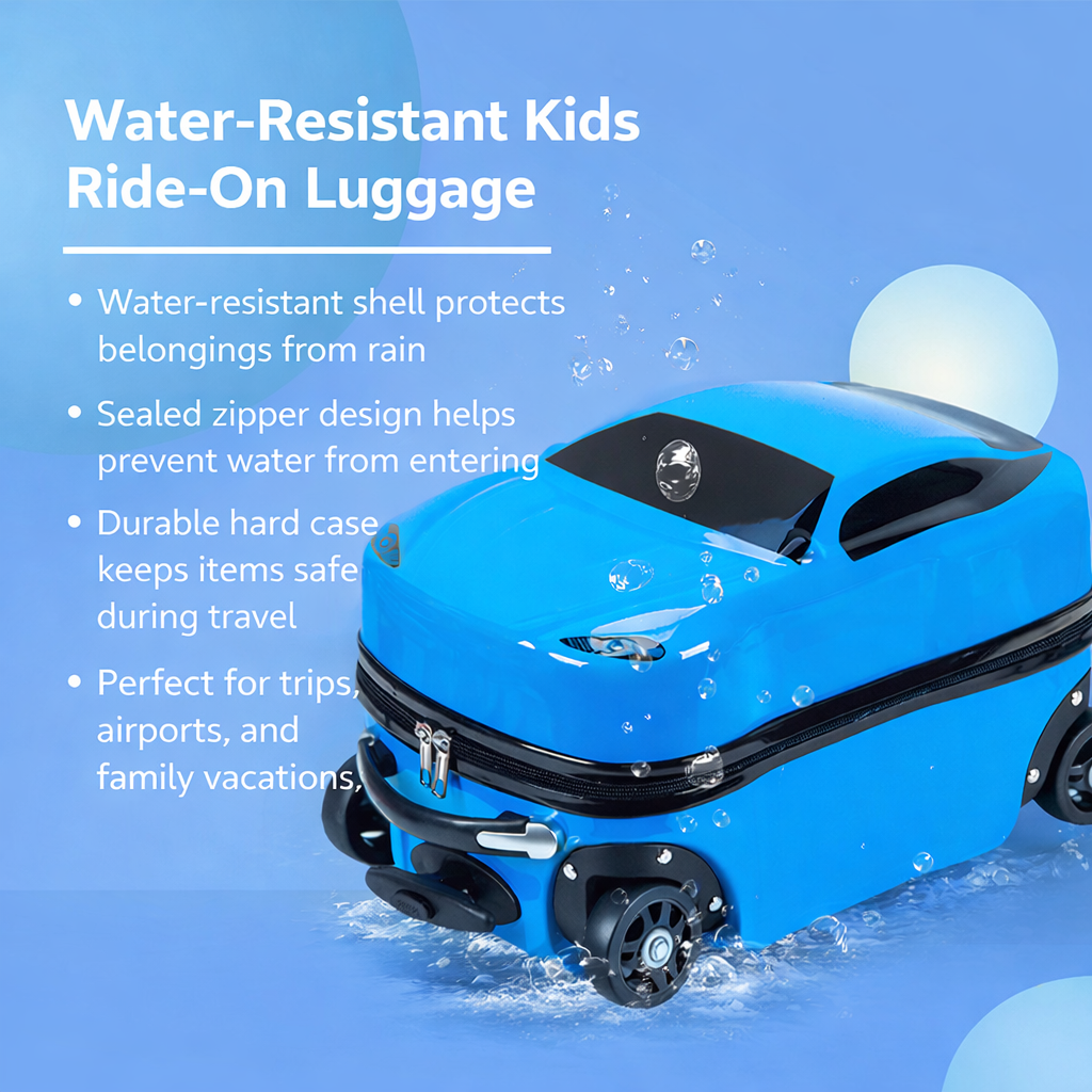 Kids Ride - On Suitcase with Wheels