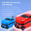 Kids Ride - On Suitcase with Wheels