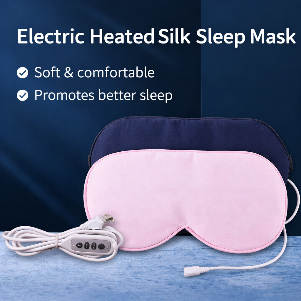 Electric Heated Silk Sleep Mask