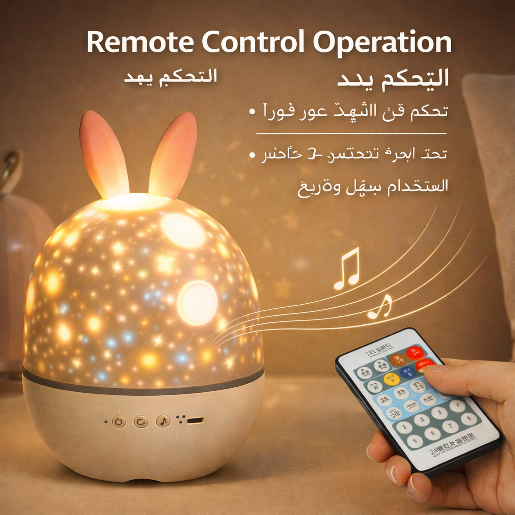 Starry Projector & Music Player
