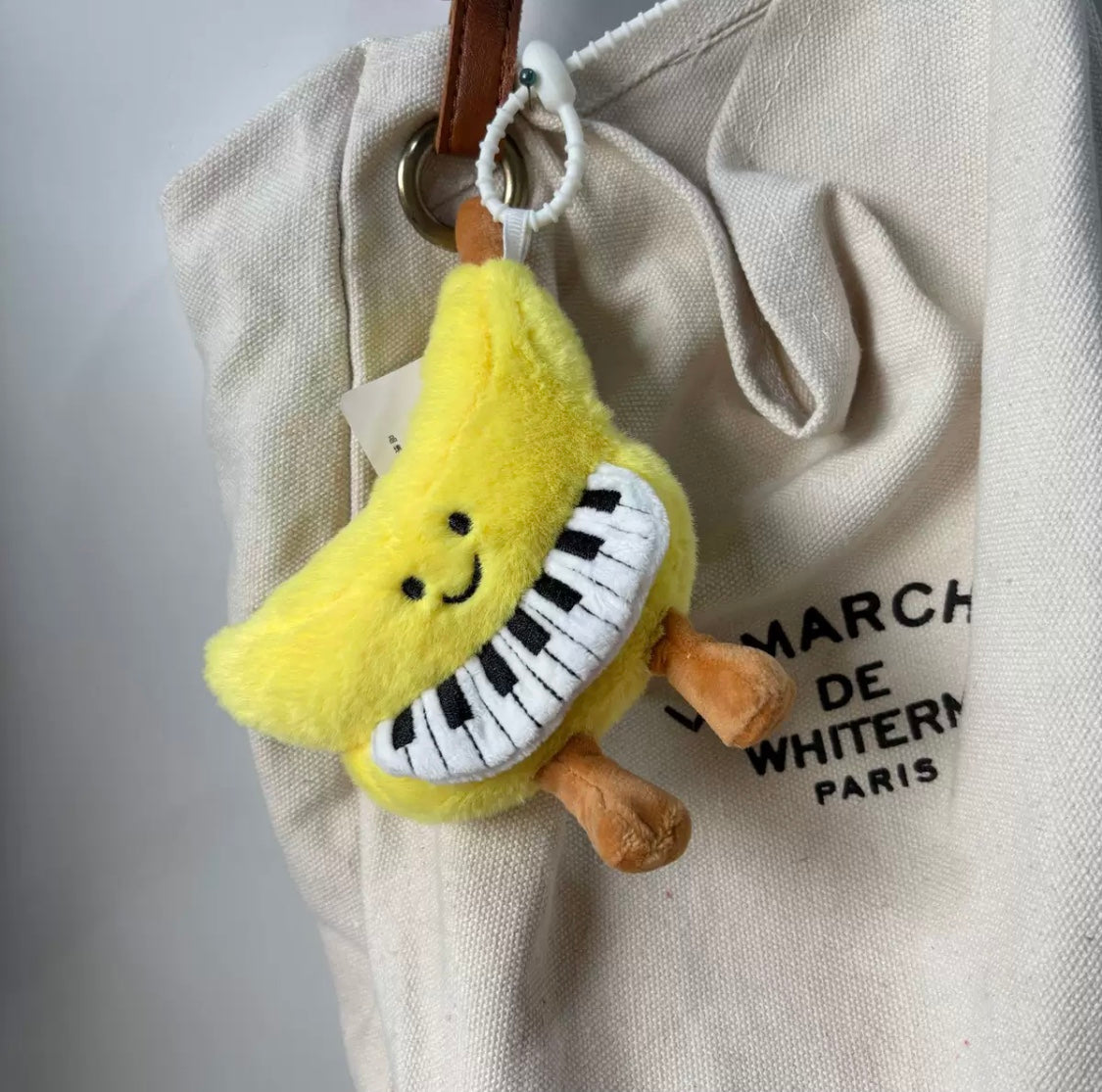 Banana Keyboard Pendant