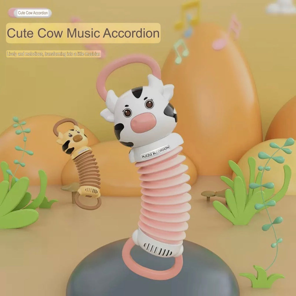 Cute Cow Accordion — Accordion — Plastic Accordion