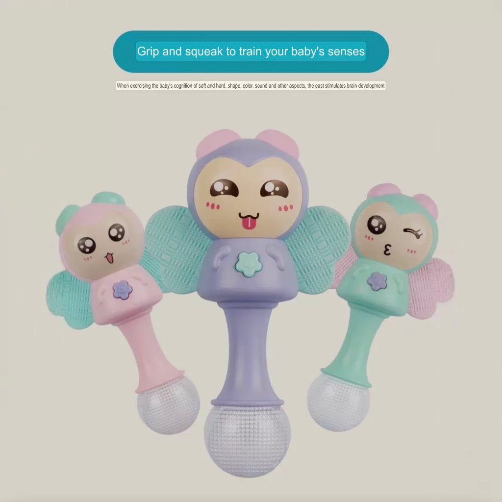Newborn Rattle Toy - Children's Musical Instrument - Plastic