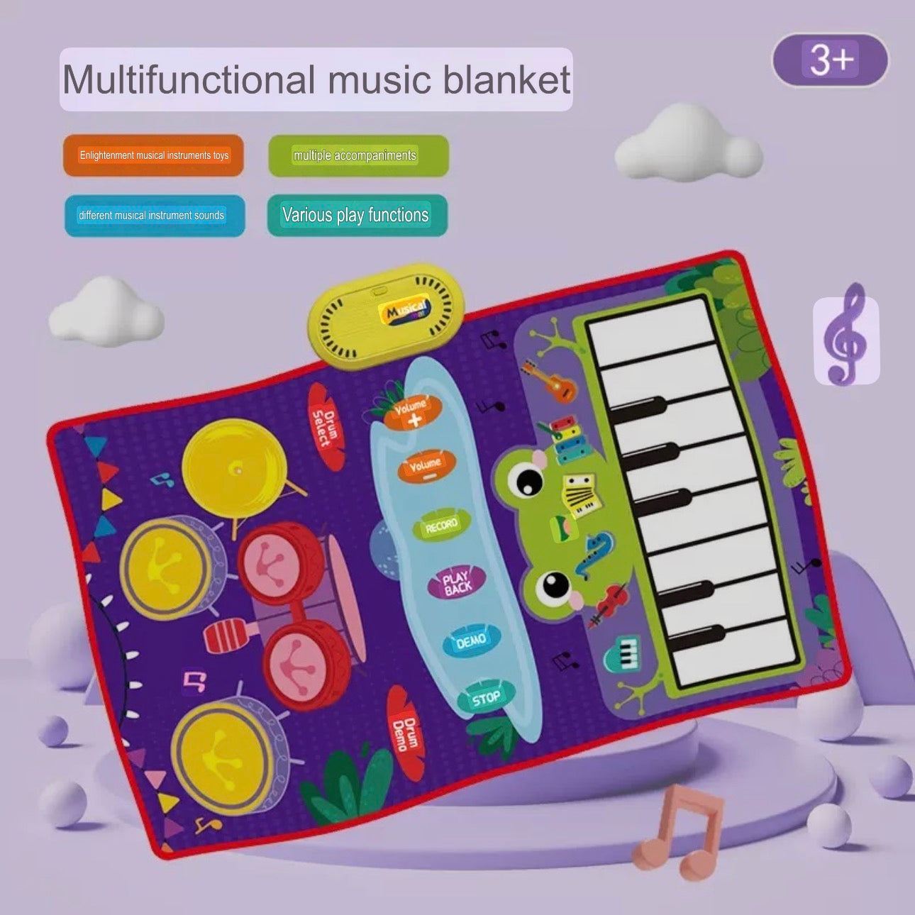 Musical Mat for Children - Colorful