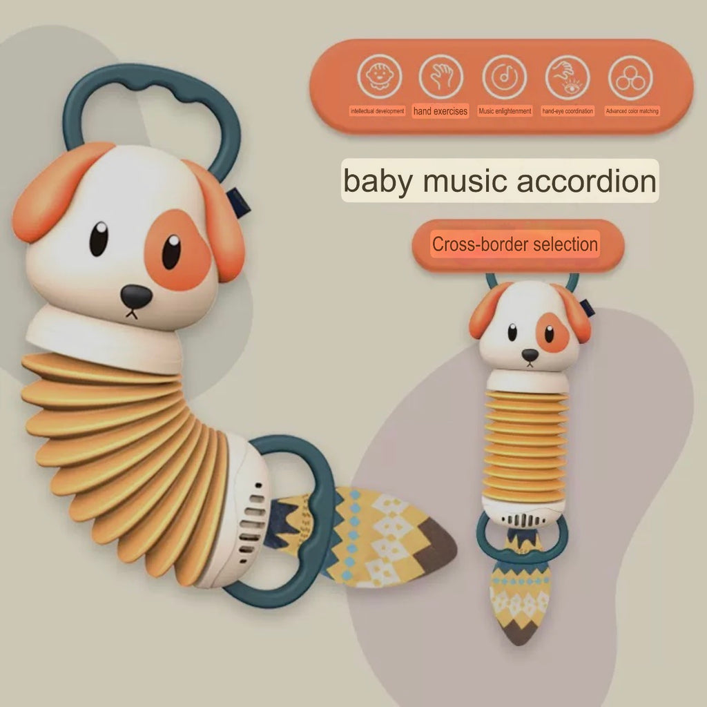 Animal Accordion - Children's Musical Instrument - Plastic