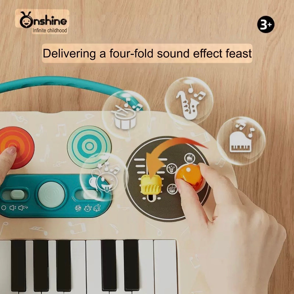 Desktop DJ Stand - Children's Instrument - Wooden