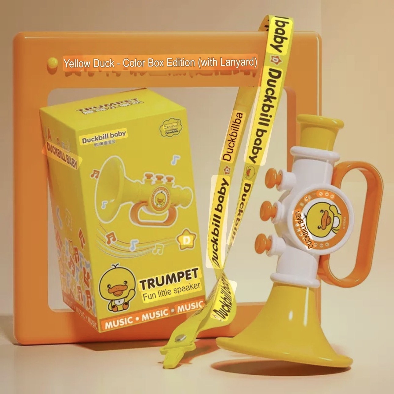 Rope Horn—Children's Musical Instrument—Plastic Horn