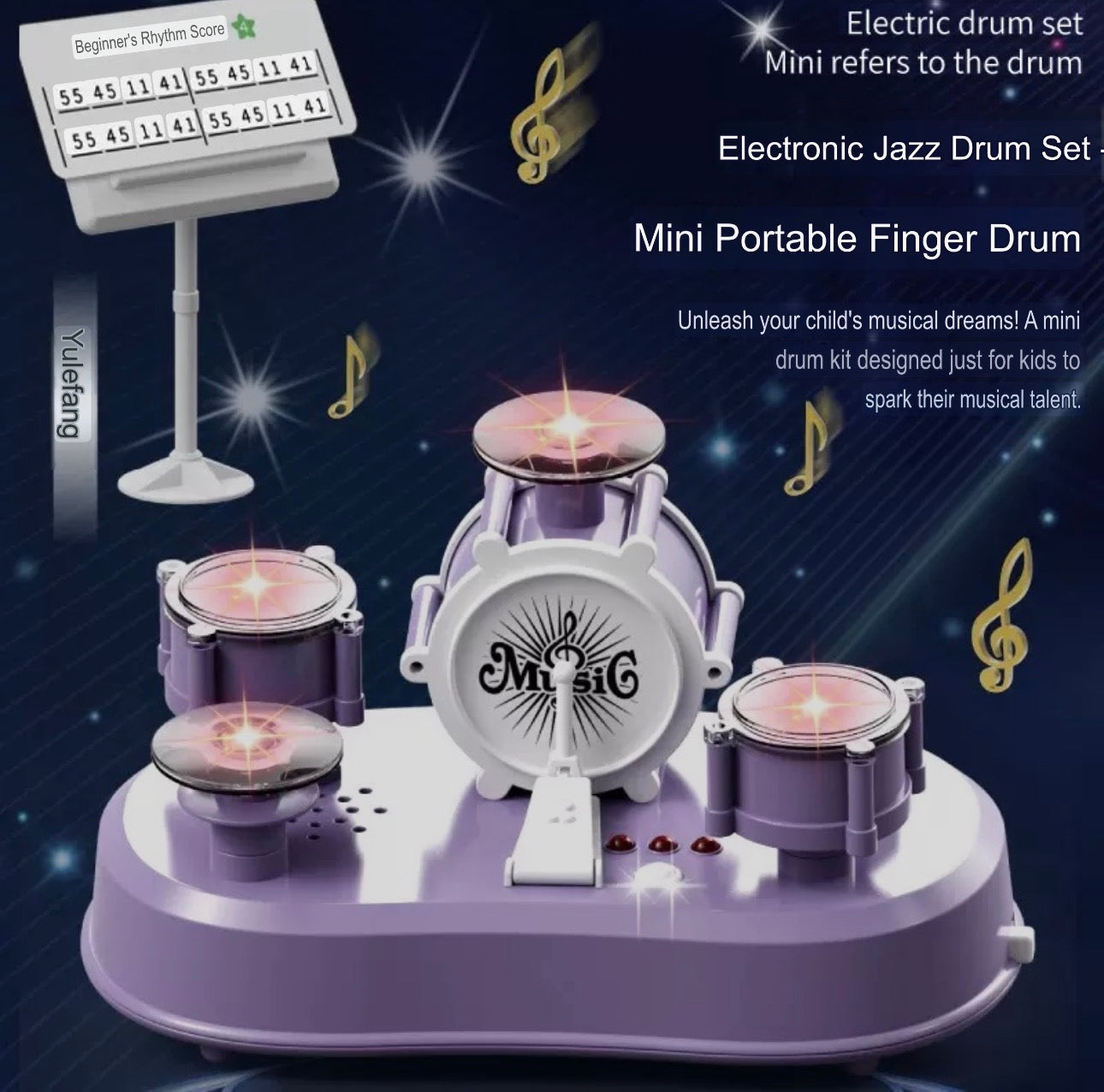 Finger Drum - Children's Musical instrument - Plastic