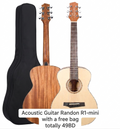Acoustic Guitar - Randon R1-mini - with a Free Bag - 36 Inches - Wood
