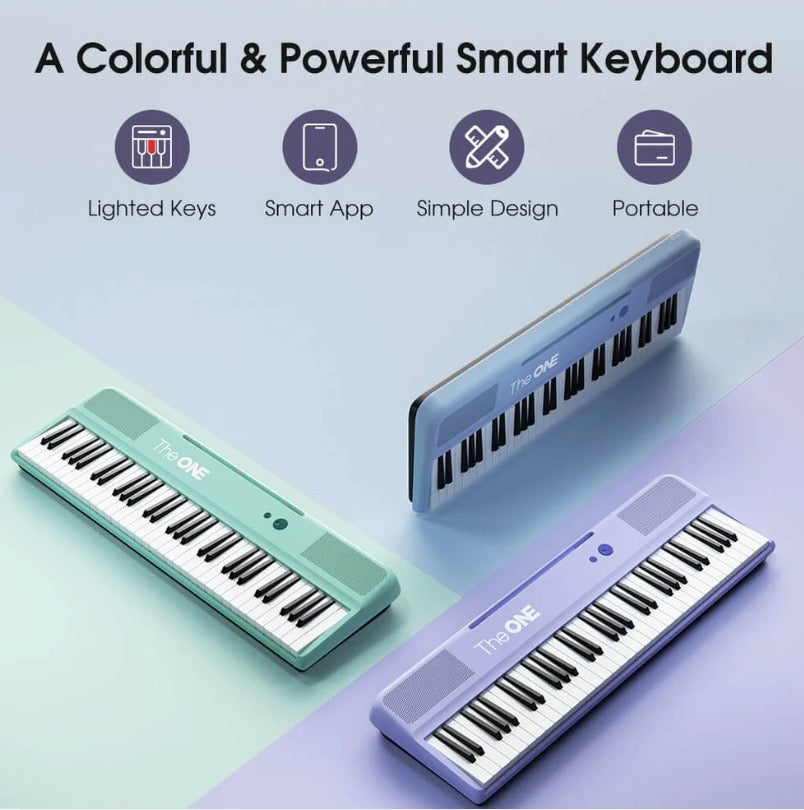 Electric Piano - The One Color - Green - 61 Keys