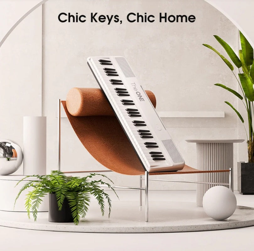 Electric Piano - The One Color - White - 61 Keys
