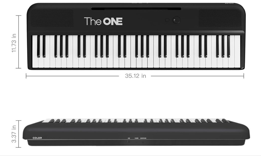 Electric Piano - The One Color - Black - 61 Keys