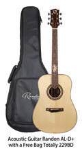 Acoustic Guitar - Randon AL-D+ - With a Free Bag - Solid Spruce Top
