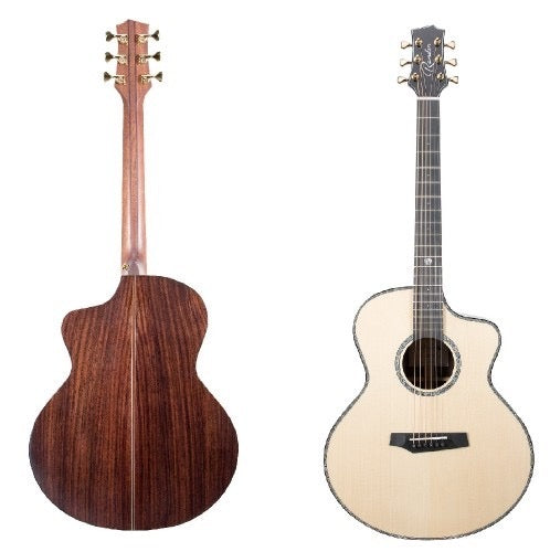 Acoustic Guitar - Randon R200 - With a Free Bag - Spruce All Solid