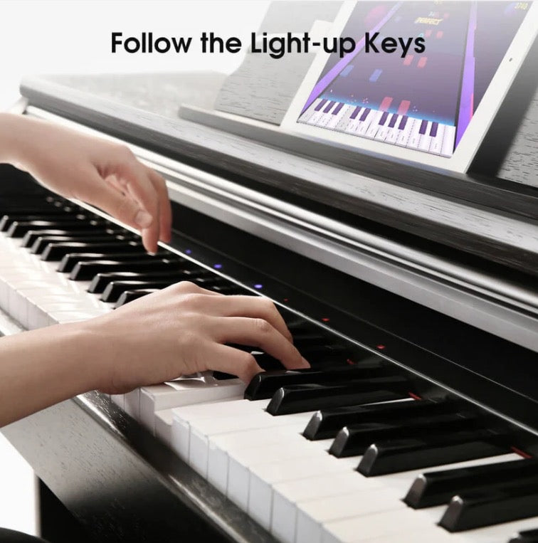 Electric Smart Piano - The One Play - 88 Keys - Black