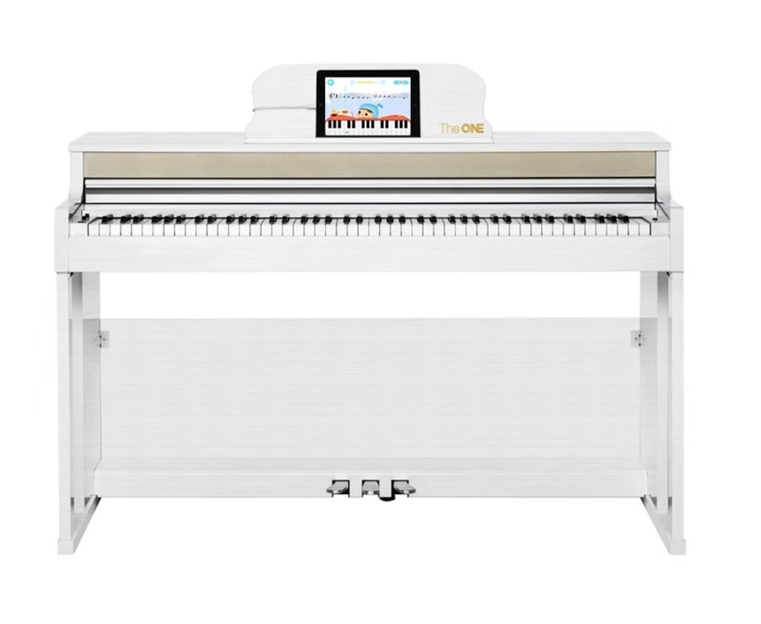 Electric Smart Piano - The One Top2 - Graded Hammer Action Weighted - 88Keys - White