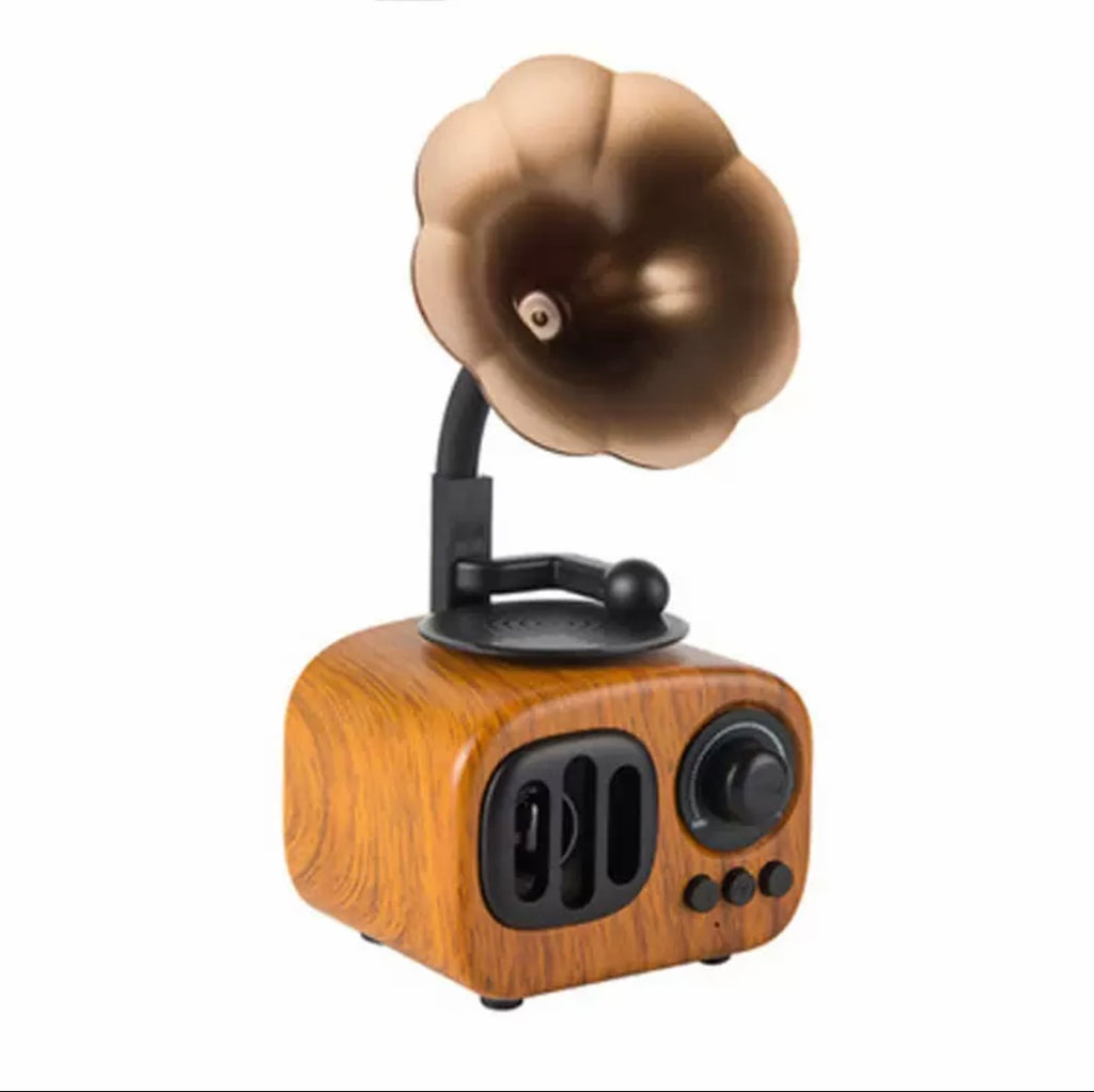Retro Gramophone Speaker