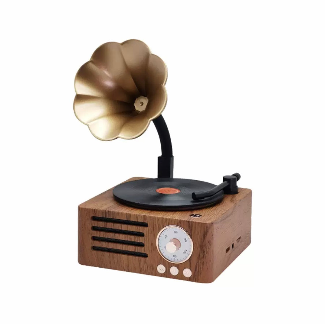 Retro Gramophone Speaker