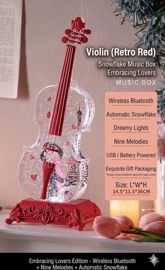 Bluetooth Violin Speaker
