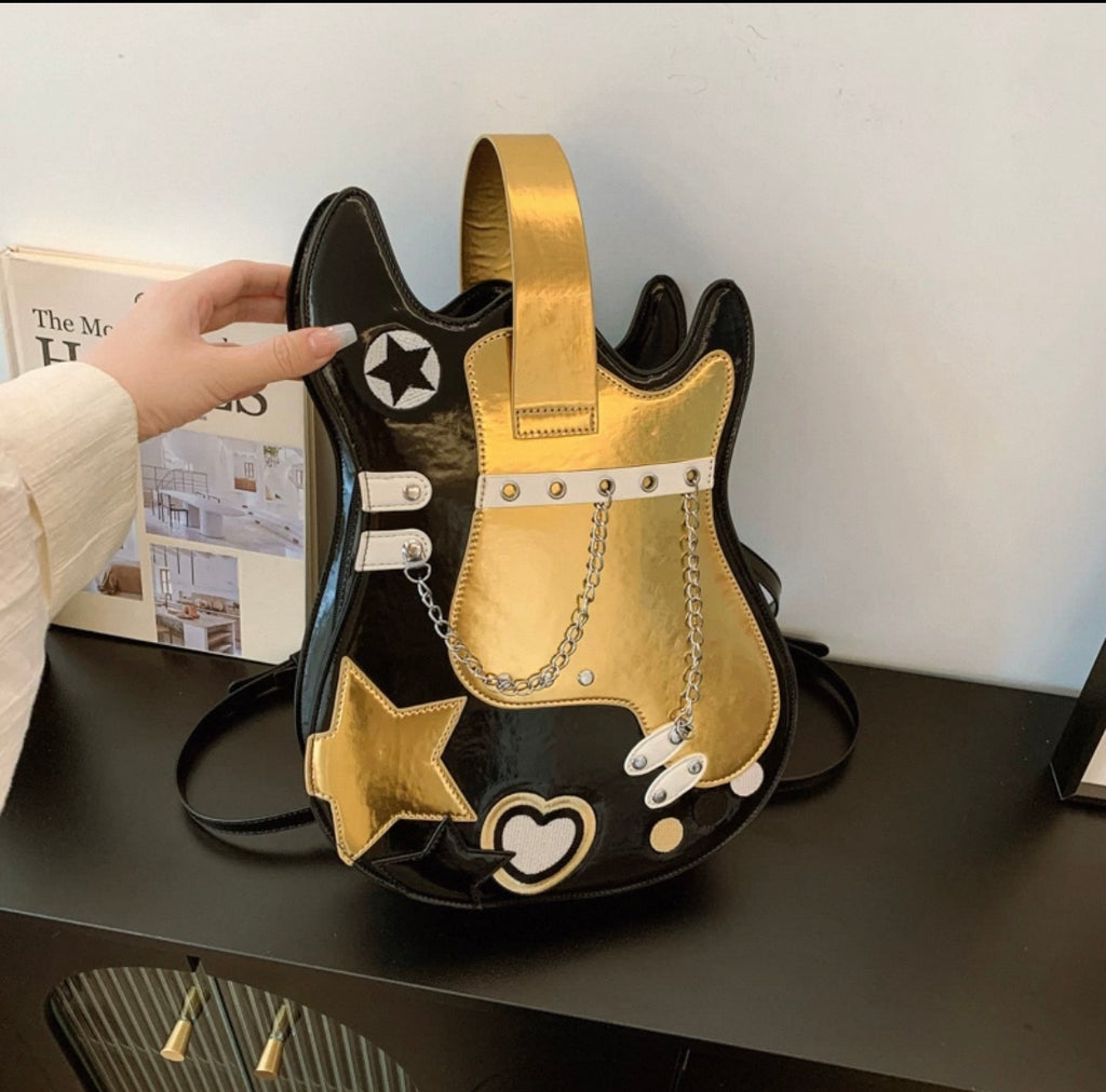 Guitar-Shaped Backpack