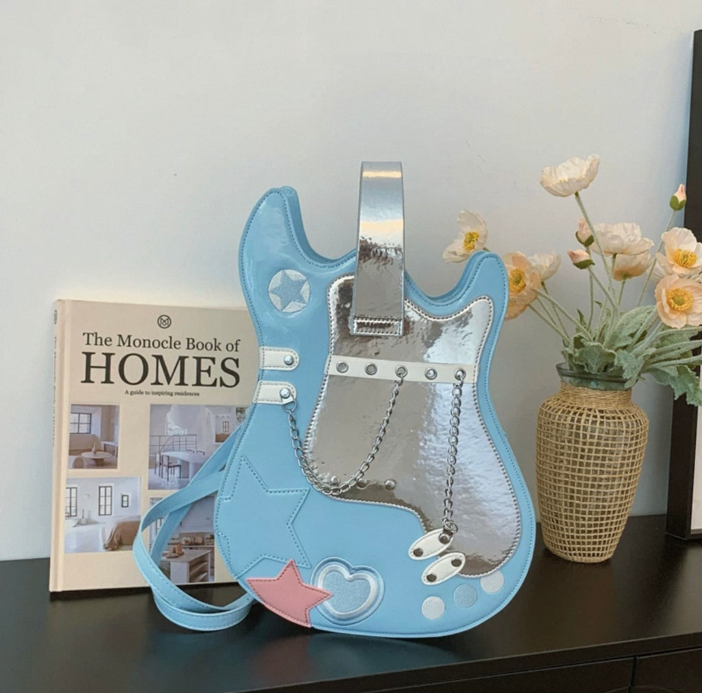 Guitar-Shaped Backpack