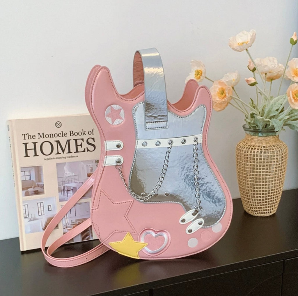 Guitar-Shaped Backpack