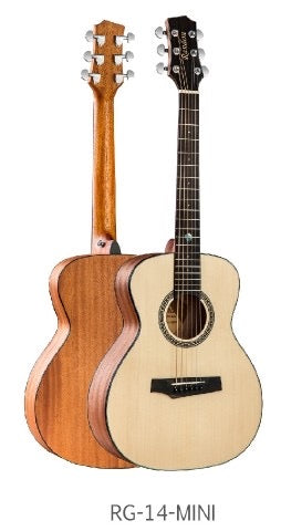 Acoustic Guitar - Randon RG-14-MINI - Free Guitar Bag - Spruce