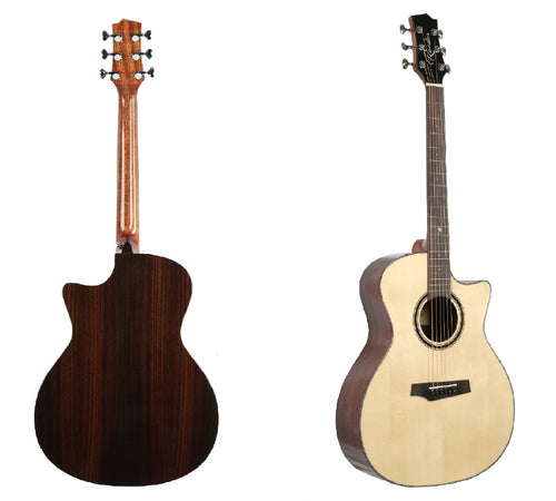 Acoustic Guitar - Randon RG-14RC - With a Free Bag