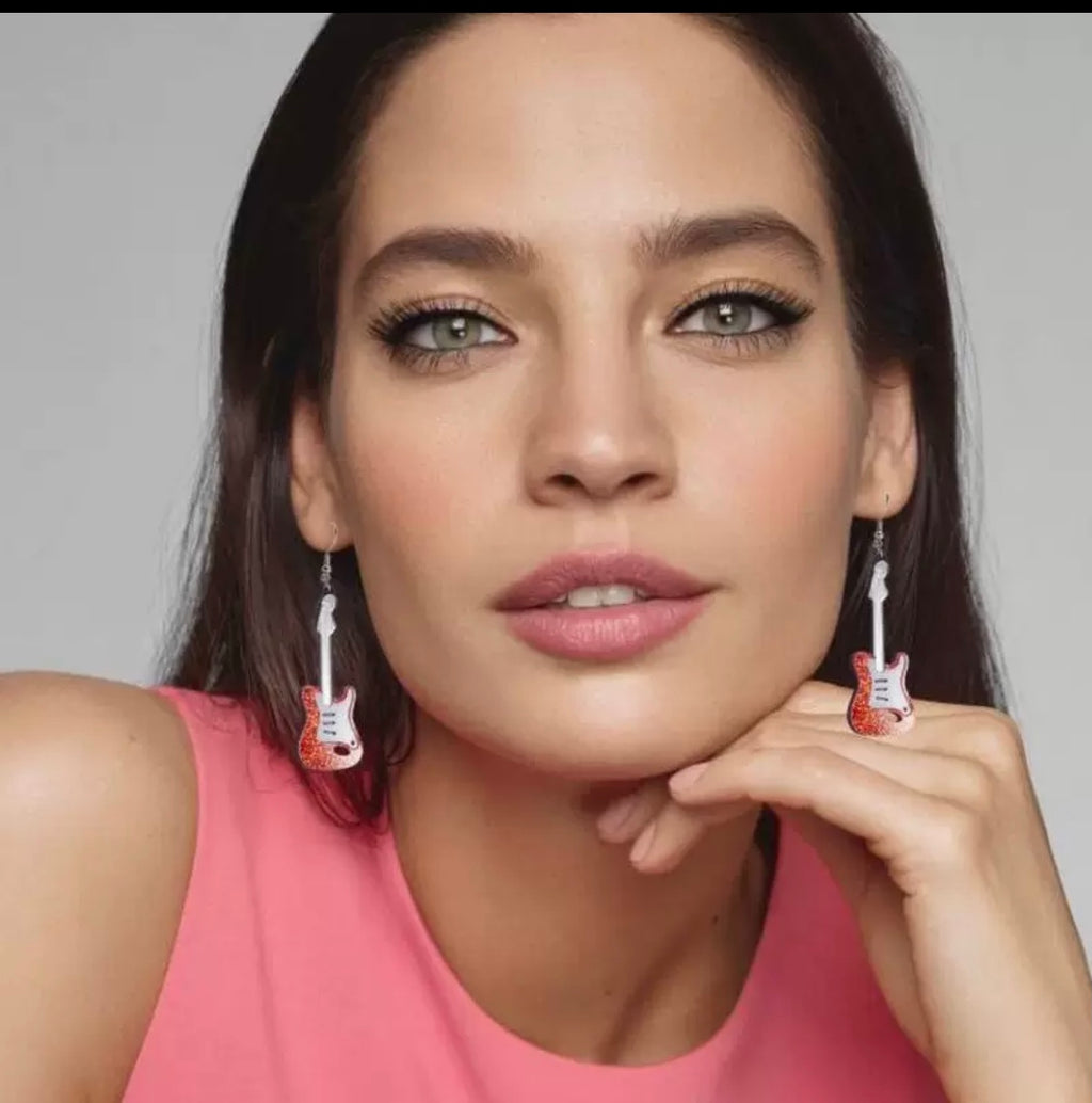 Electric Guitar Earrings