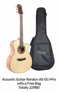 Acoustic Guitar - Randon AS-GC+Pro - With a Free Bag