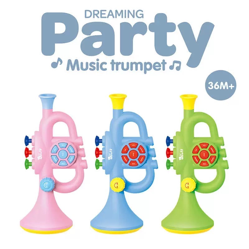 Musical Horn—Children's Musical Instrument—Plastic Horn