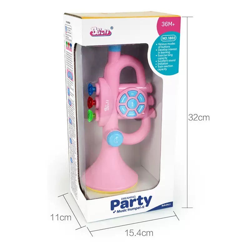 Musical Horn—Children's Musical Instrument—Plastic Horn