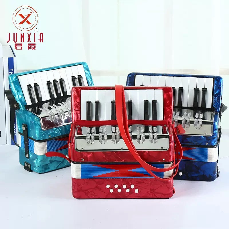 Accordion - Children's Musical Instrument - Wooden Accordion