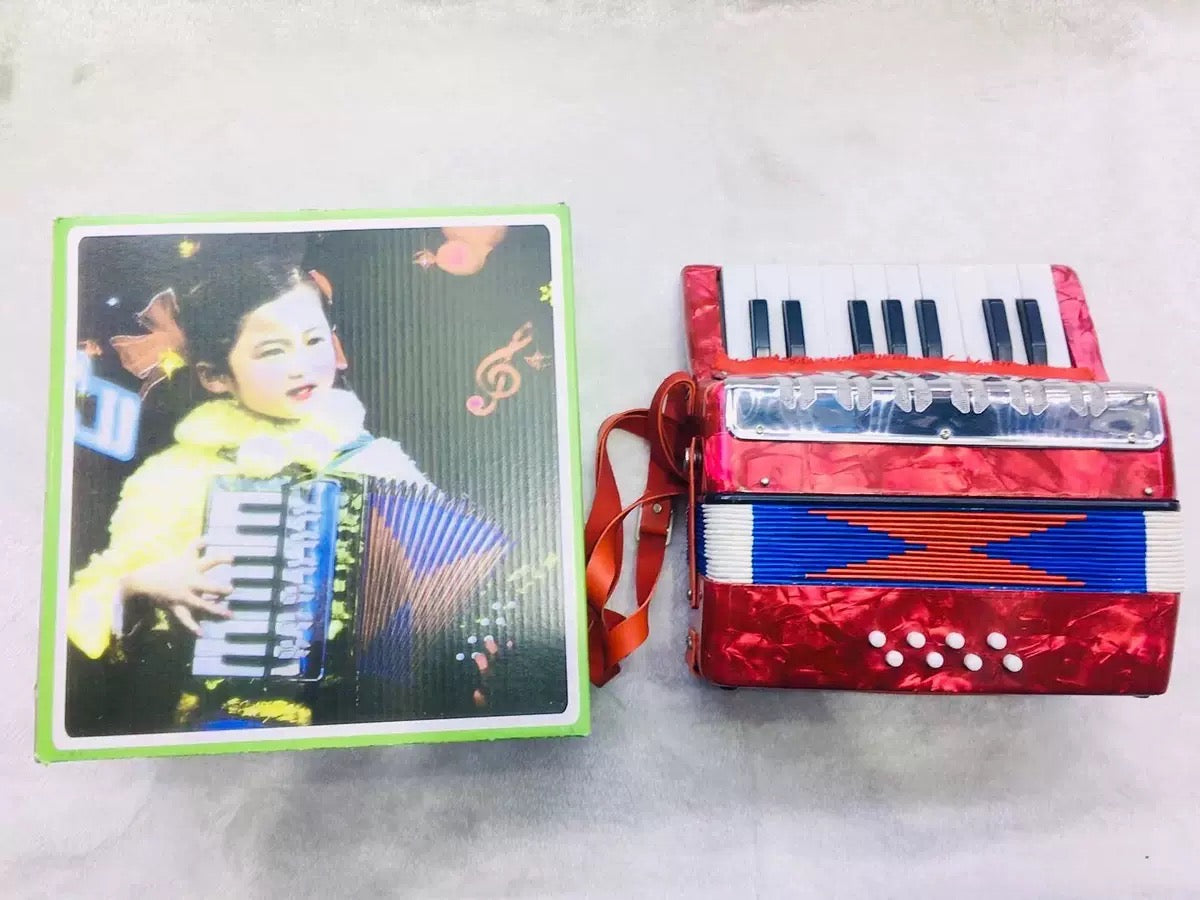 Accordion - Children's Musical Instrument - Wooden Accordion