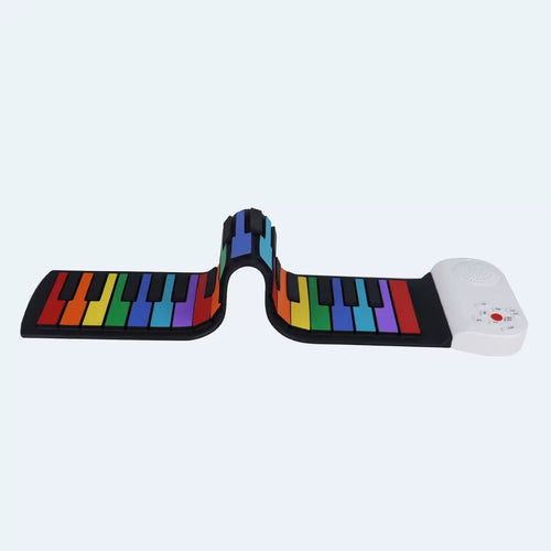 37-Key Roll-Up Piano - Children's Musical Instrument - Silicone Piano
