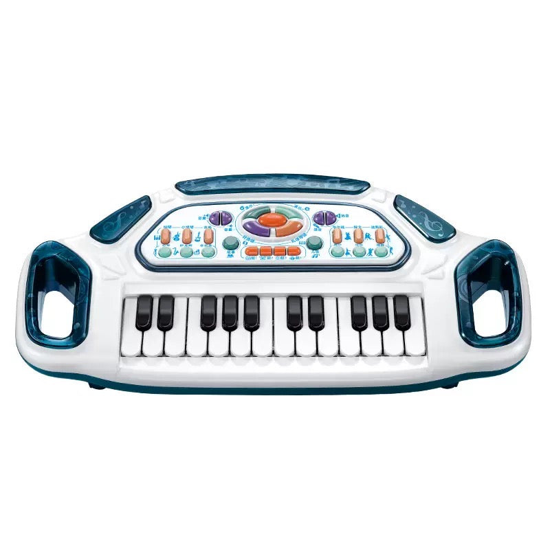 Sound and Light Electronic Keyboard - Children's Musical Instrument - Plastic